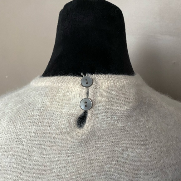 LES TRICOTS Carroll for Sadimara vintage wool angora sweater made in Italy sz S - Picture 4 of 16